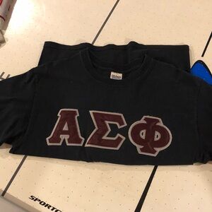 Three Previously Worn Fraternity T-Shirts